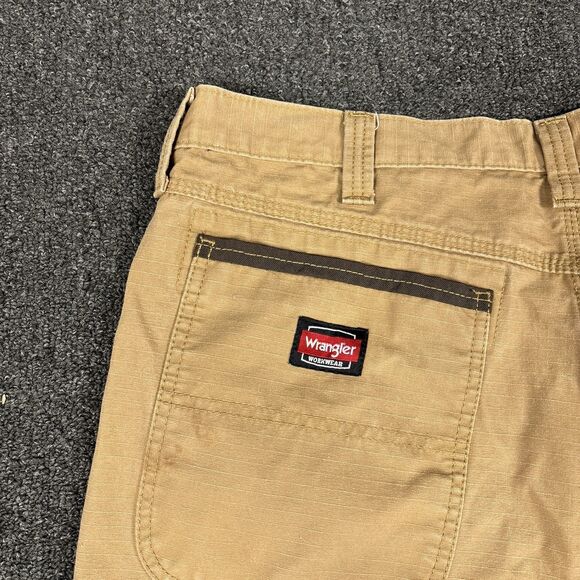 Wrangler Pants Workwear Cargo Utility Carpenter Men's 10WMWR1RH Size 36x32 - Picture 5 of 7